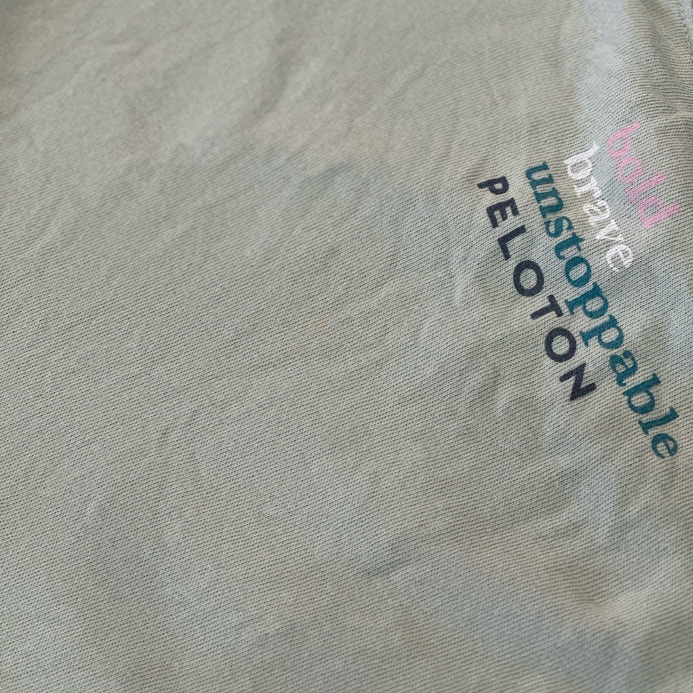 Peloton Small Women's Green Sweatshirt - Picture 3 of 3
